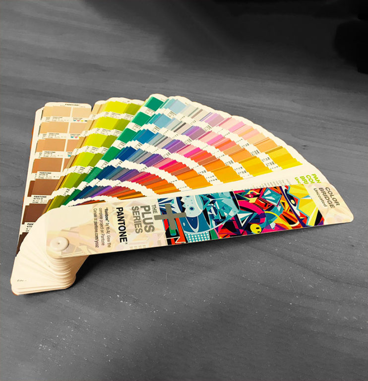 Pantone Color Swatch Book for Design and Printing Service