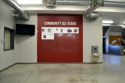 LeRoy Community Centre Custom Wall Display