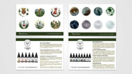 White Wood Herbs Product Cards for Sprout Essences and Jadeite Elixirs